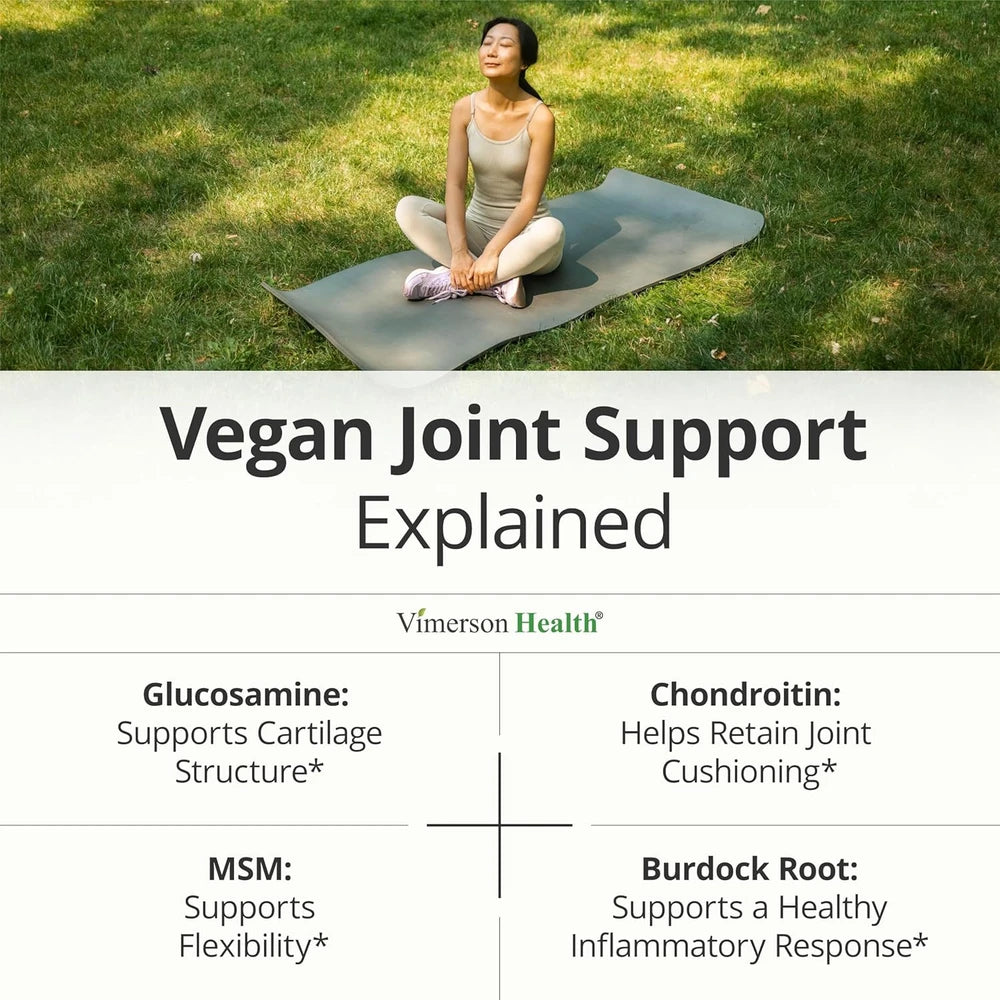 Vegan Glucosamine Chondroitin Capsules