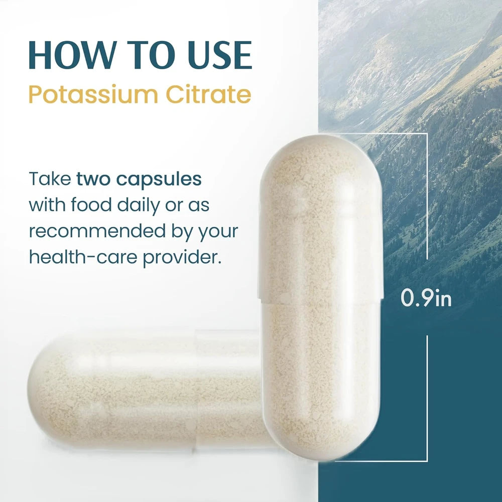 Vykee Nutrition Potassium Citrate Capsules