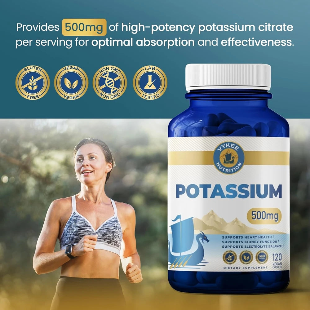 Vykee Nutrition Potassium Citrate Capsules